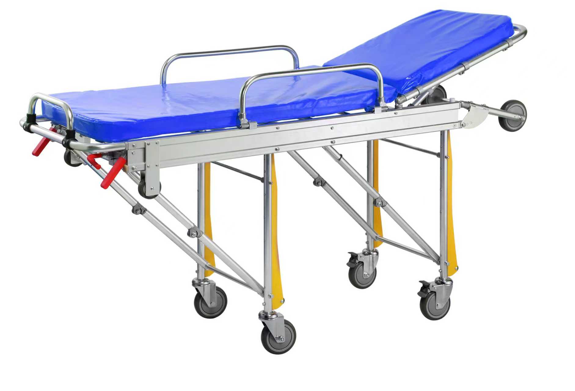Ambulance Stretcher, Adjustable Height  Foldable
