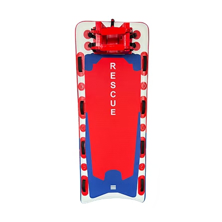Rescue Bed with Head Immobilizer  straps