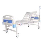 Singlecrank Hospital Bed – Manual Adjustable Patient Care Bed